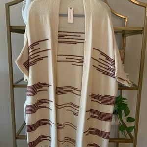 BNWT Anthropologie Aztec Cardigan
